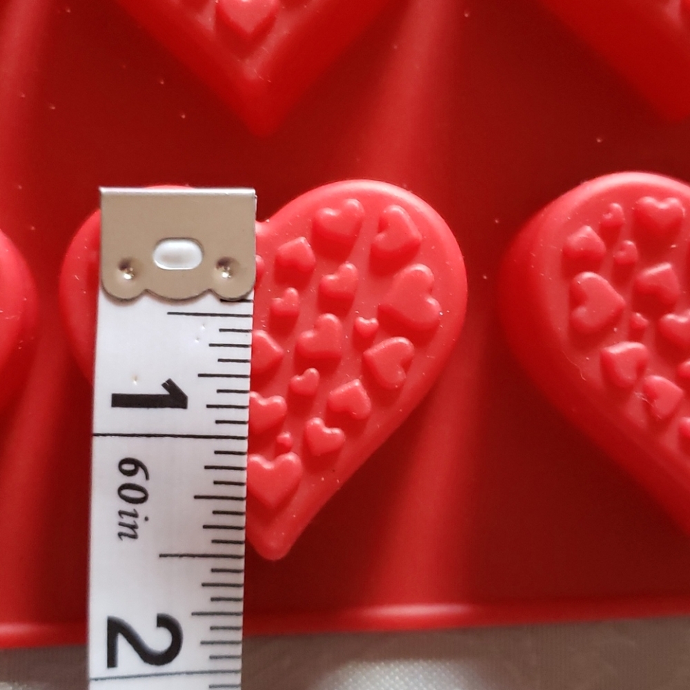 Silicon molds hearts - Picture 7 of 8